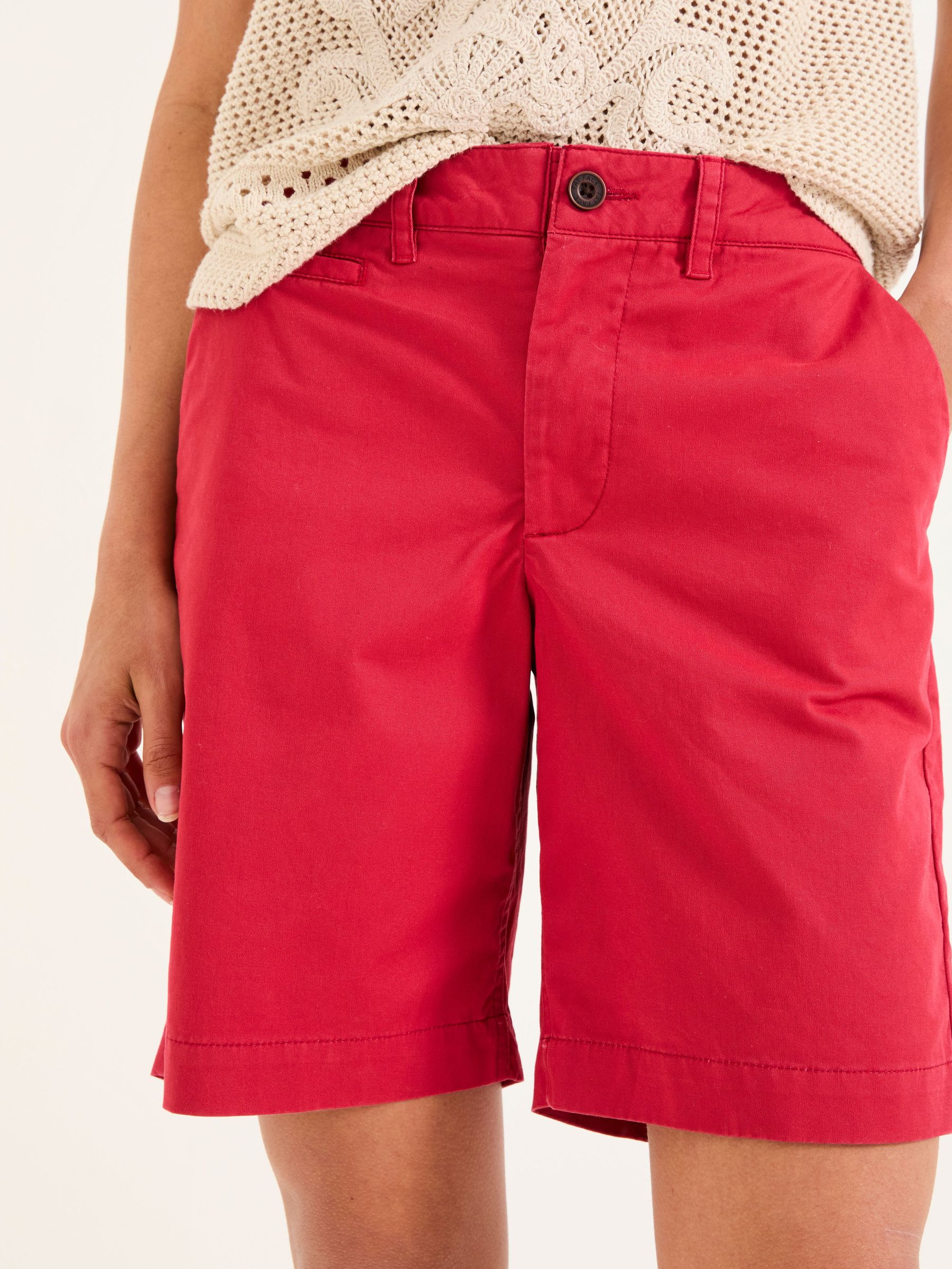 Sandown Rust Red Chino Shorts (AU7641) | €58