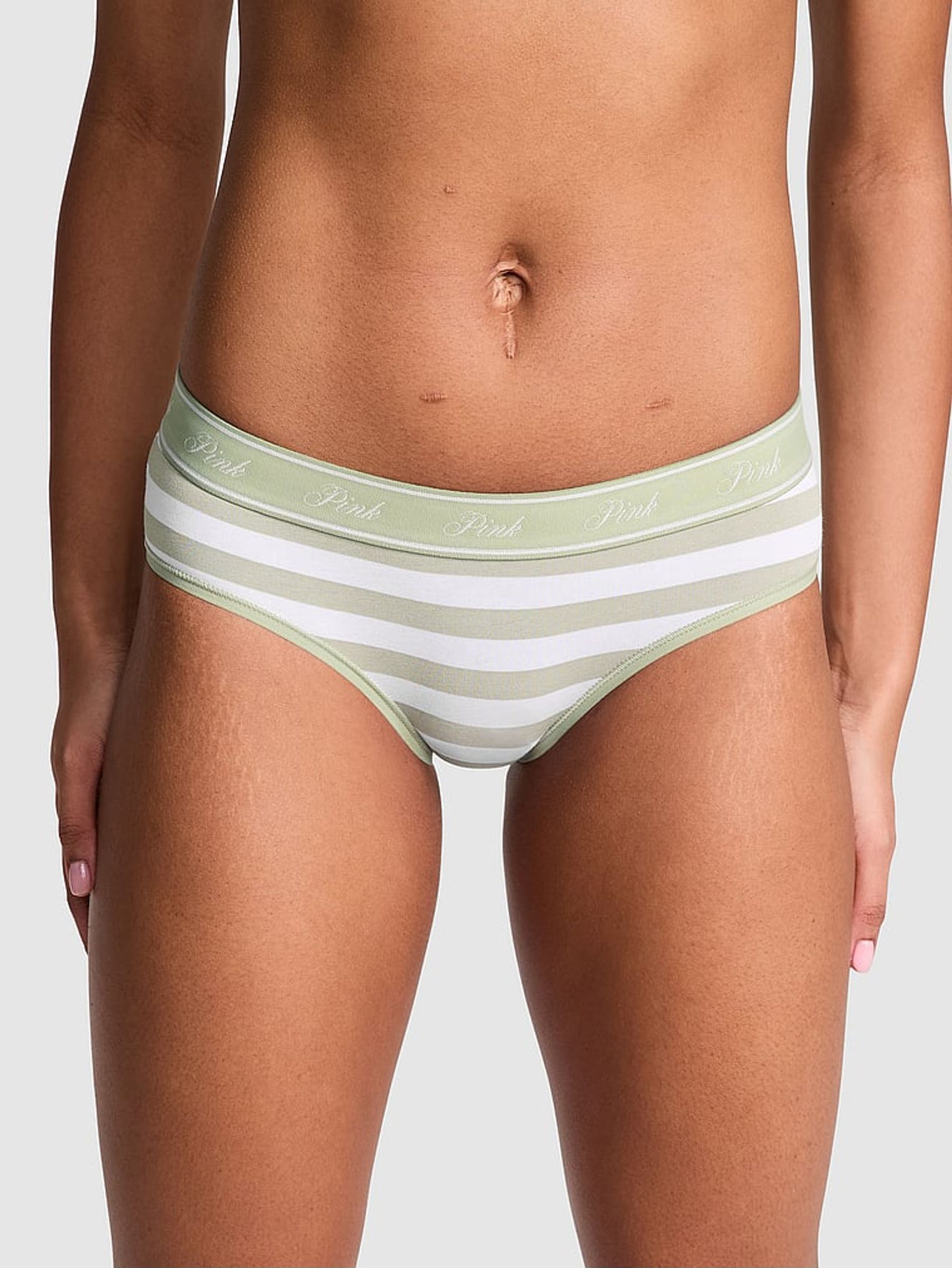 Green Garden Hipster Cotton Logo Knickers (AU7813) | €10.50