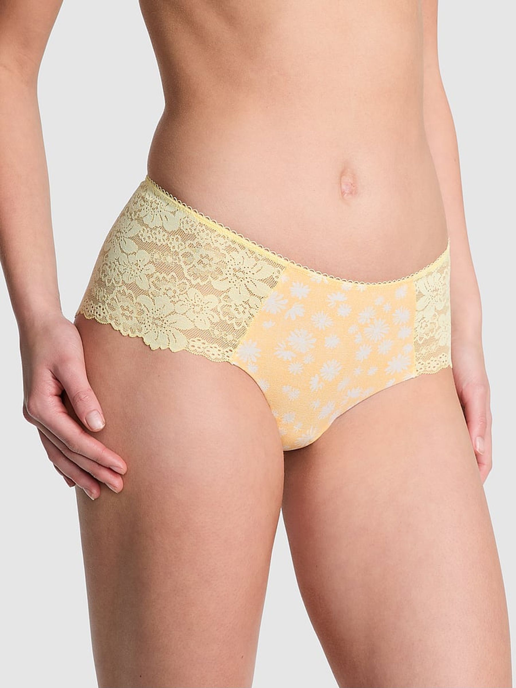 Mellow Yellow Lace Cheeky Knickers (AU7836) | €10.50