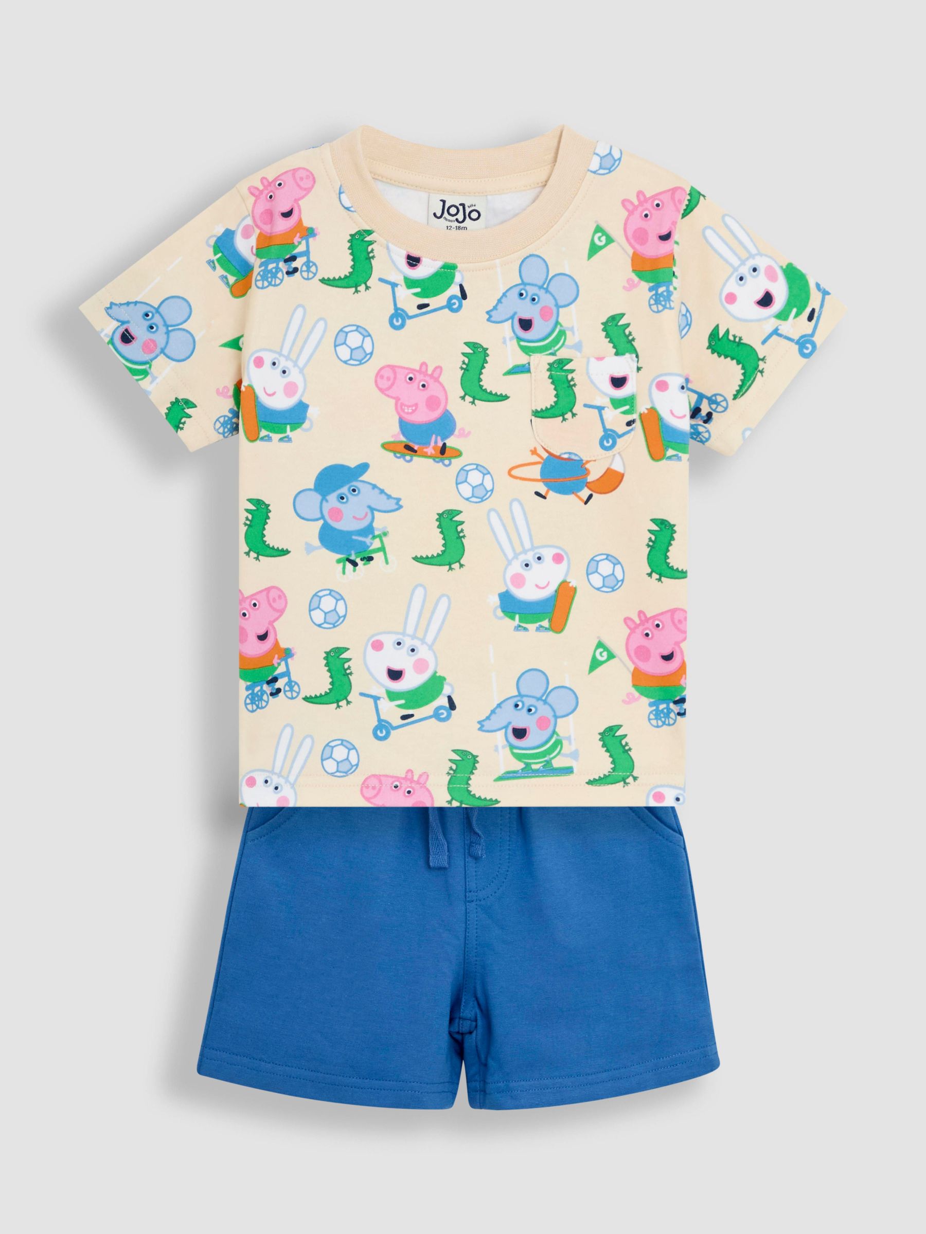 Blue 2-Piece Peppa Pig T-Shirt & Shorts Set (AU7968) | $48 - $51