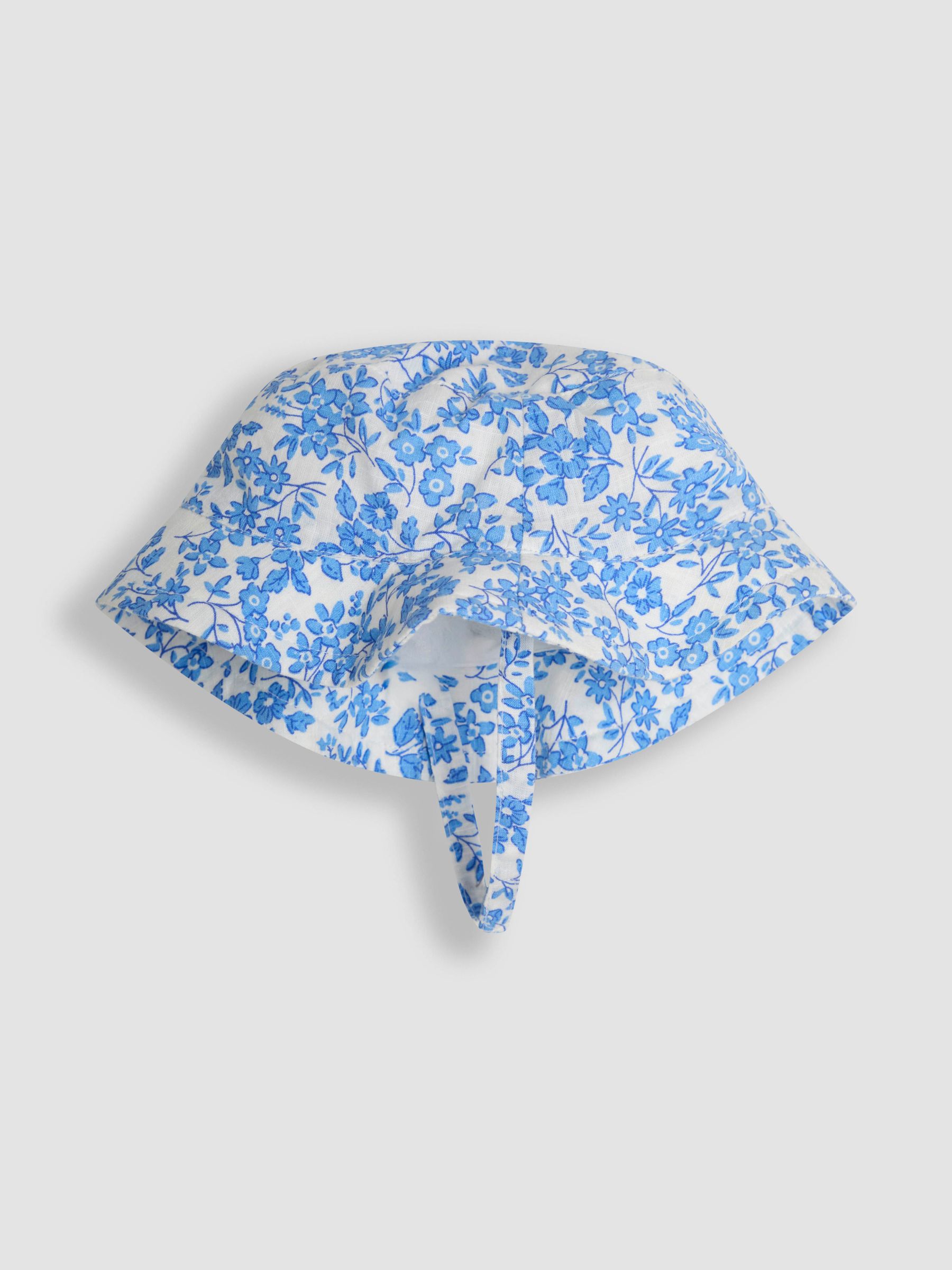 Blue Floral Pretty Sun Hat (AU7986) | $24