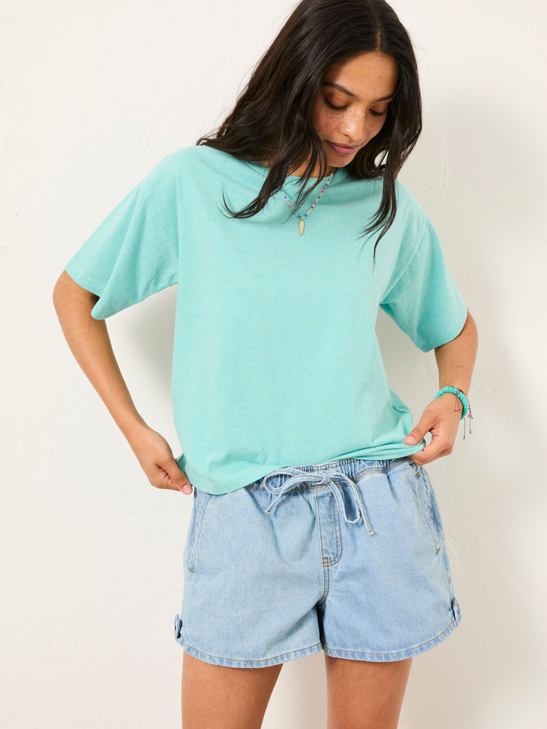 Blue Boxy T-Shirt (AU8118) | €33