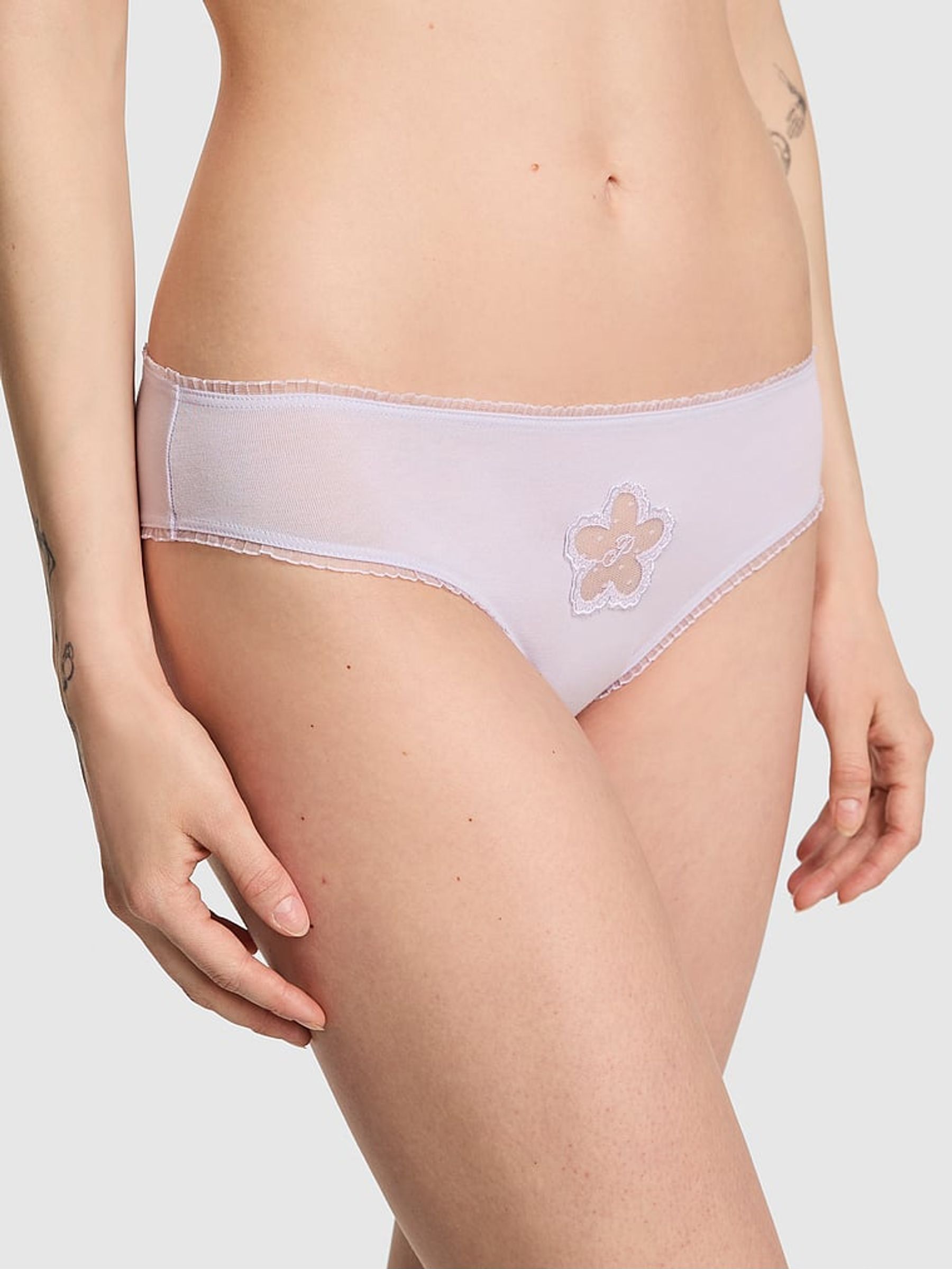 Purple Whisper Cheeky Cotton Knickers (AU9771) | €10.50