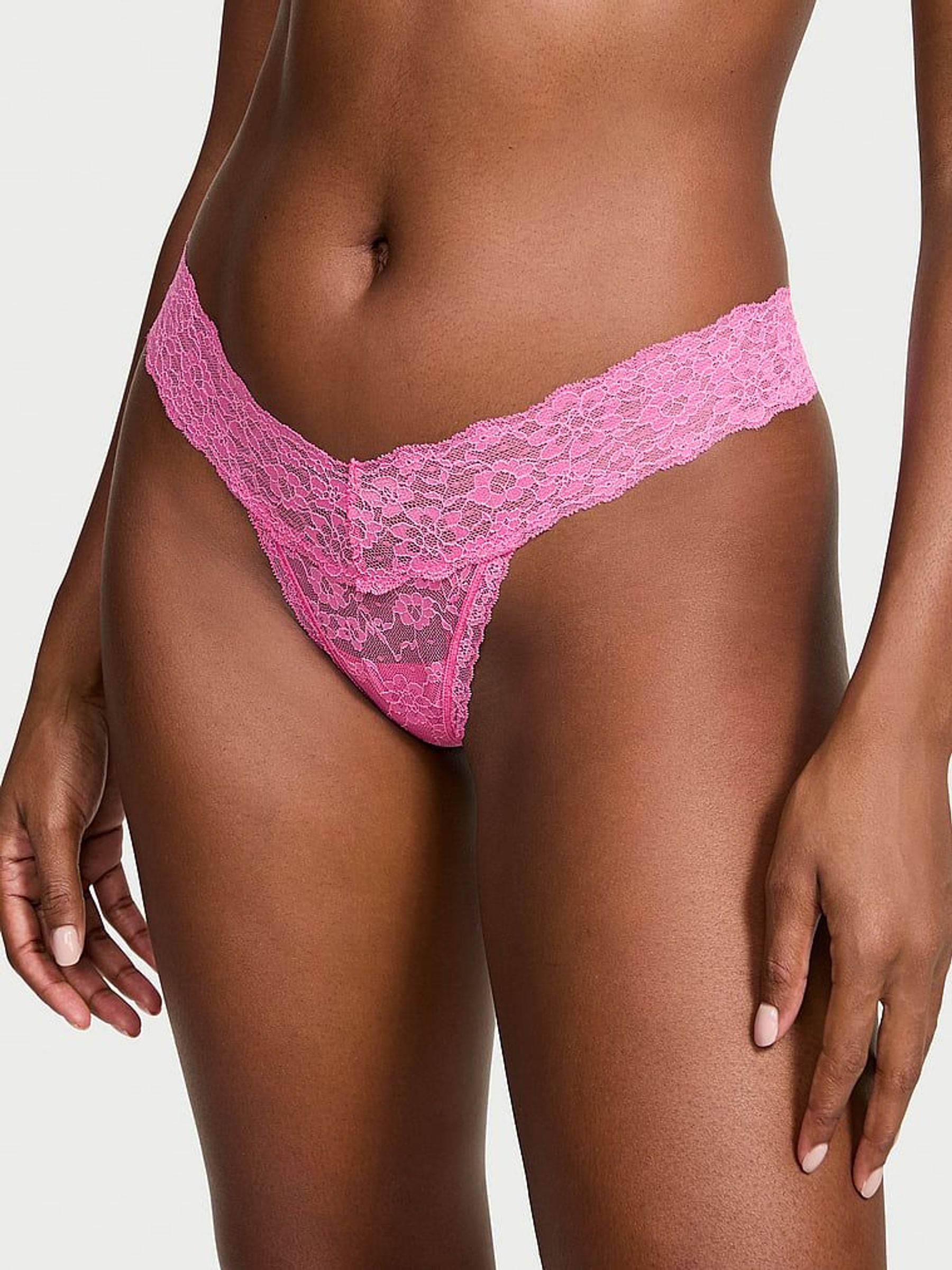 New Peony Pink Thong Knickers (AV1062) | €10.50
