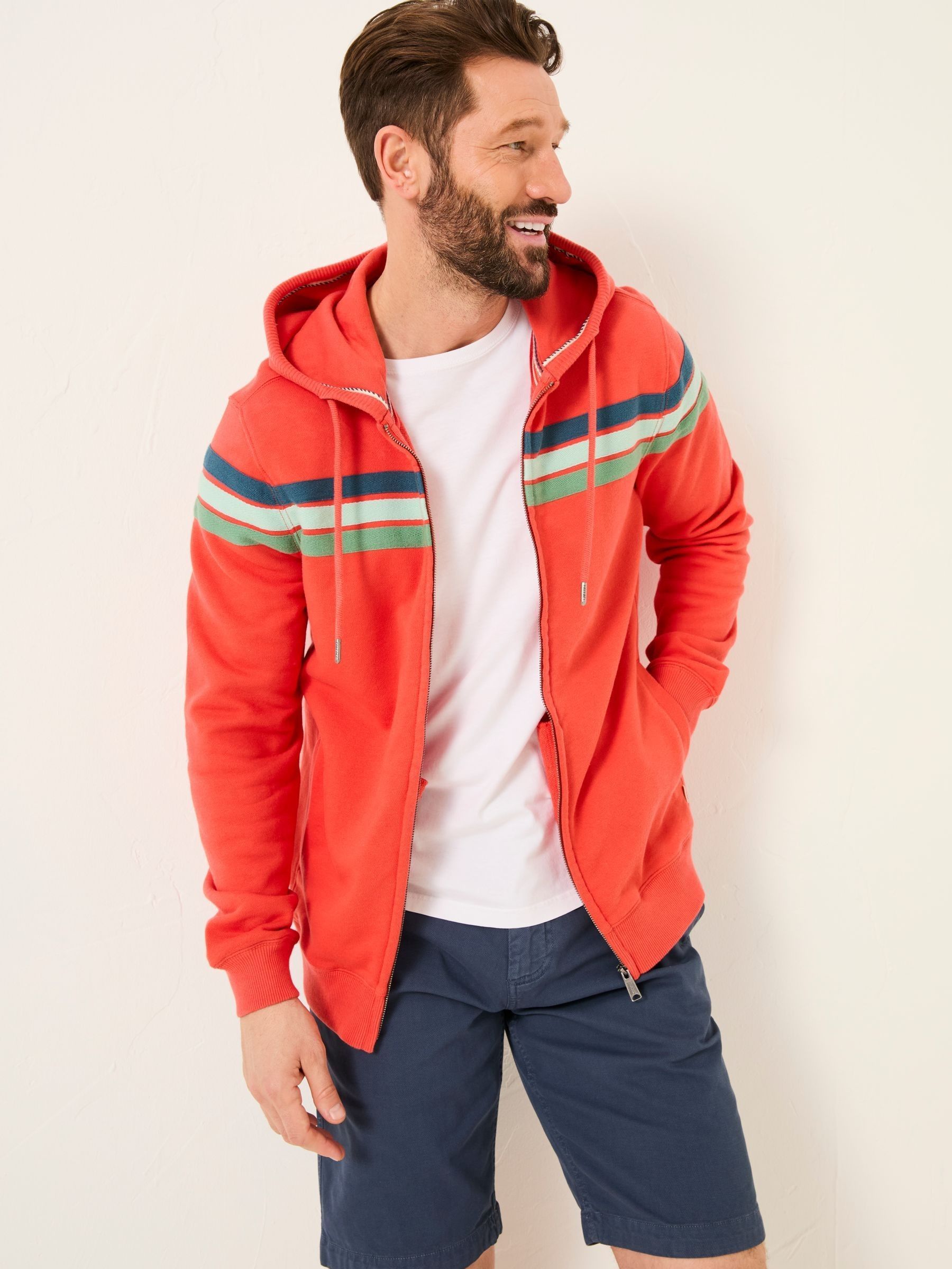 Brooke Orange Cut and Sew Hoody (AV1864) | €79