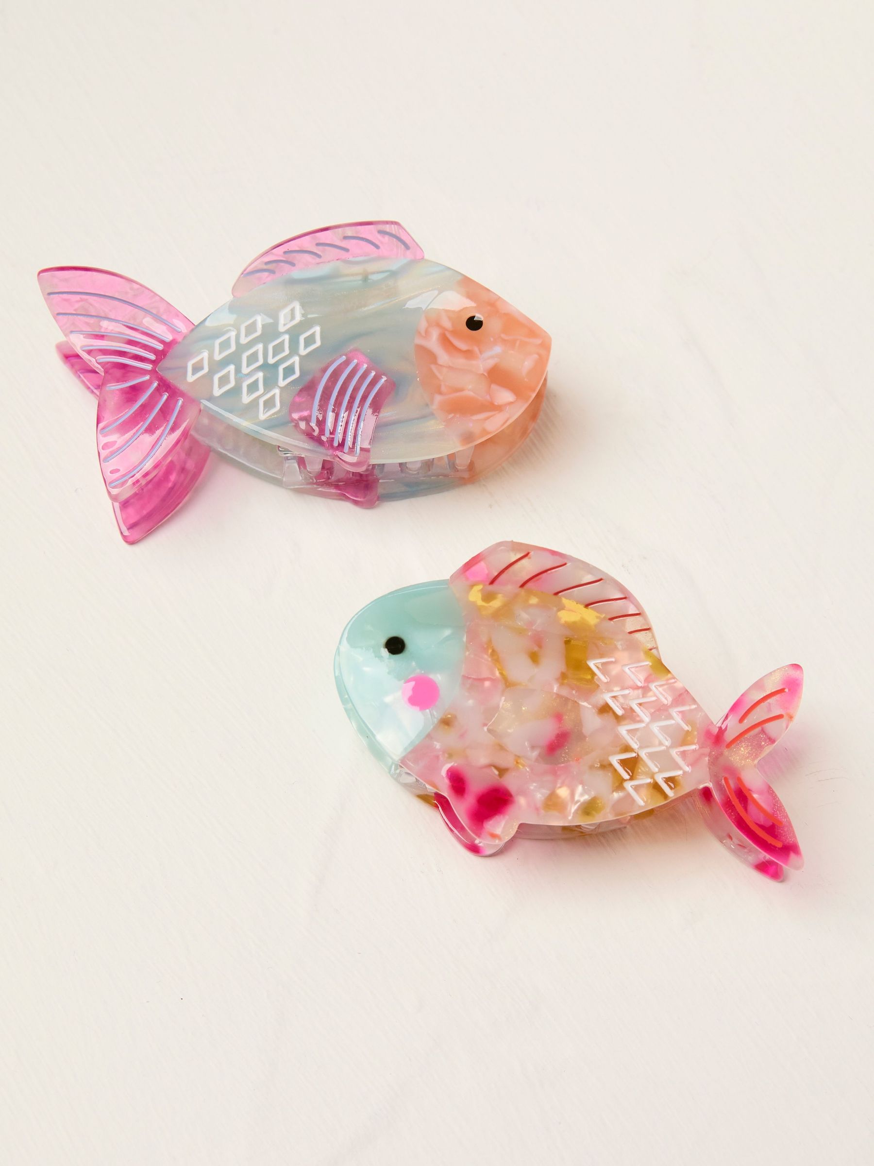 Multi Fish Hair Clips 2 Pack (AV2957) | $28