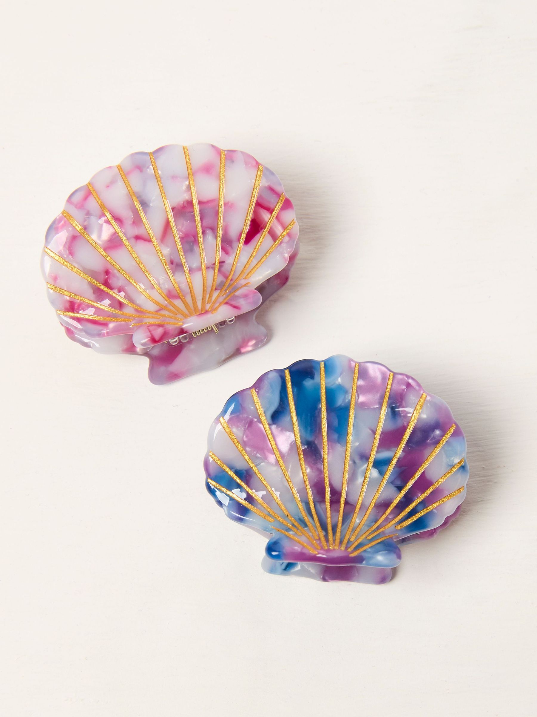 Multi Shell Hair Clips 2 Pack (AV2965) | €16.50