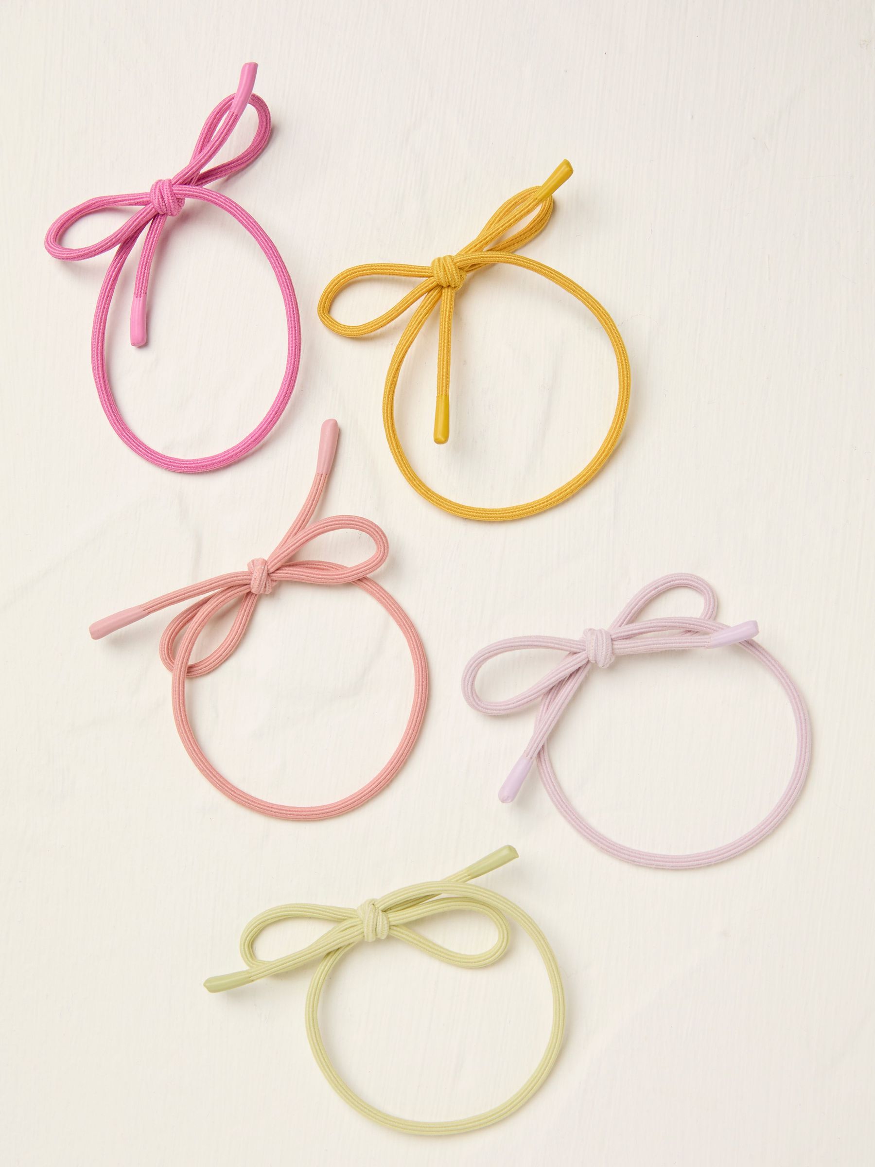 Pink Bow Hair Elastics (AV2966) | $14