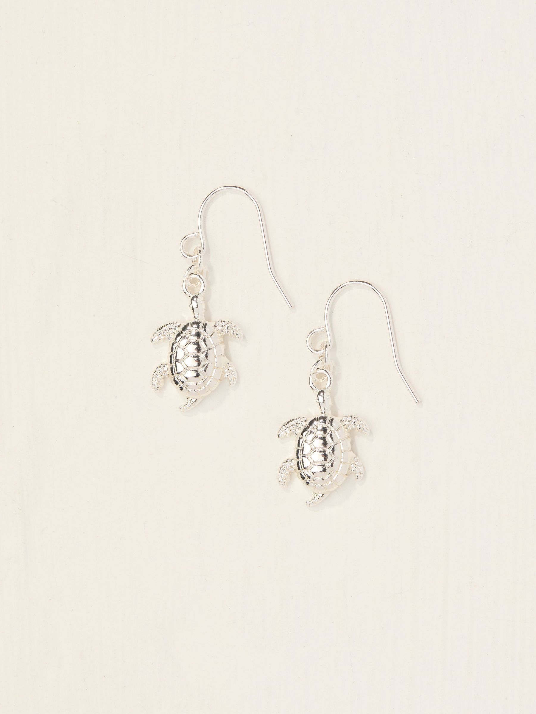 Gold Tone Turtle Drop Earrings (AV3057) | $18