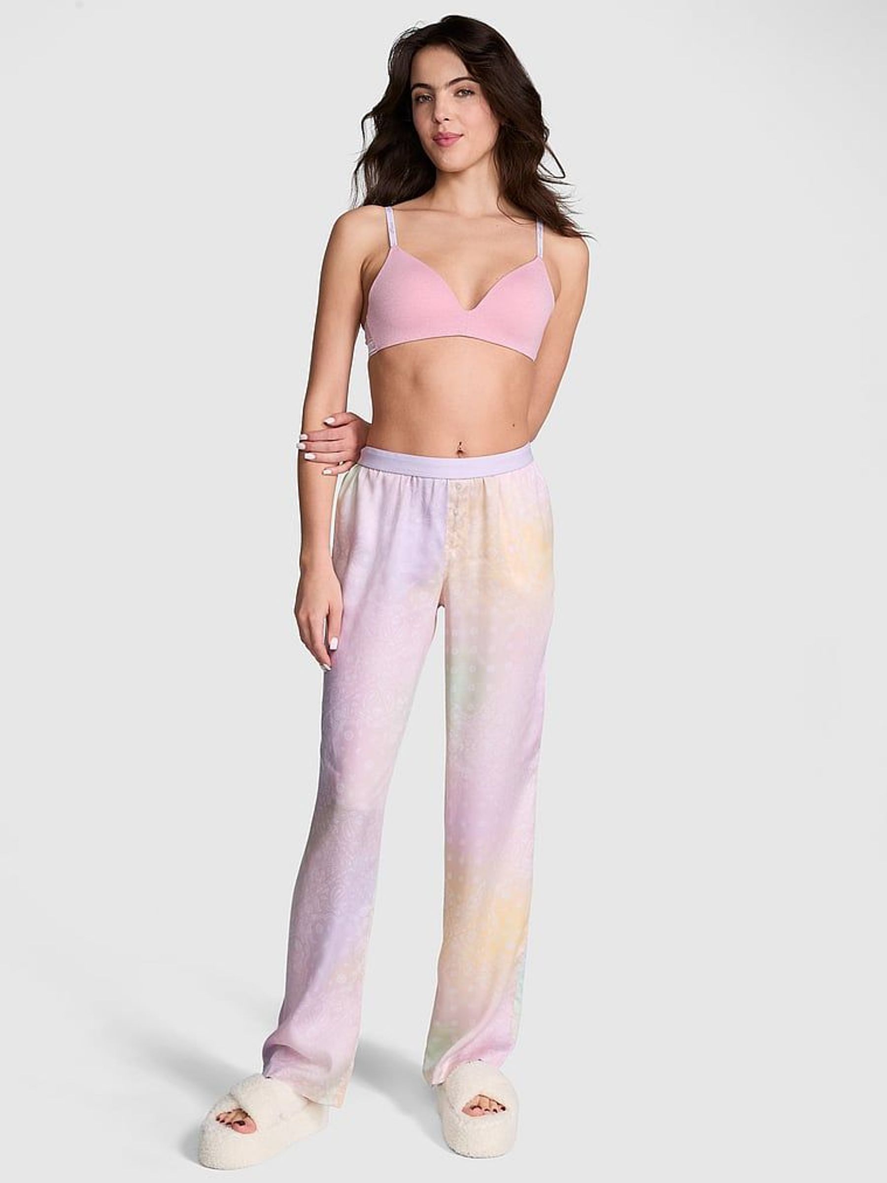 Pink Multi Bandana TENCEL™ Pyjama Bottoms (AV7563) | €33
