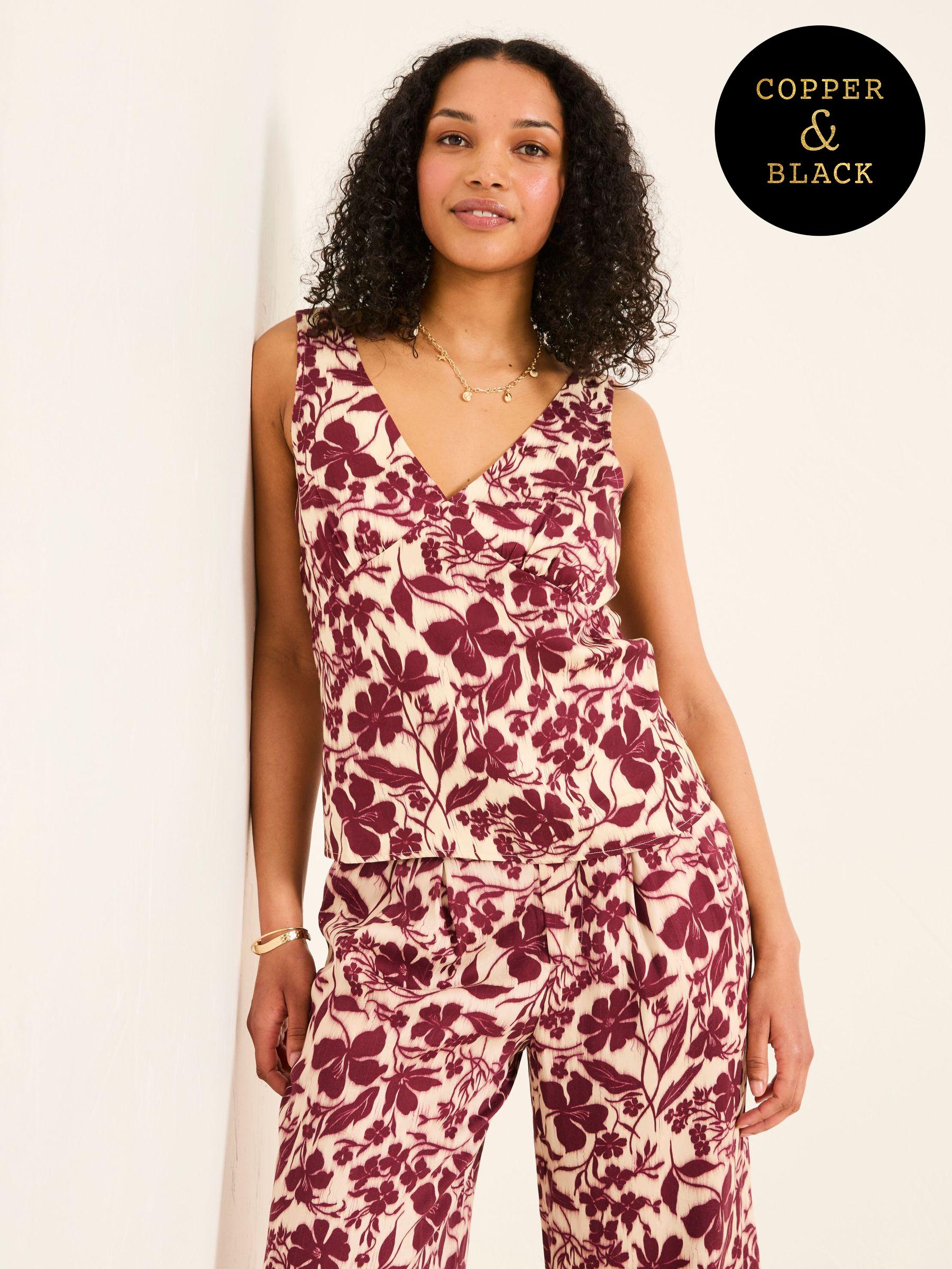 Cordelia Claret Camisole (AV7707) | €51