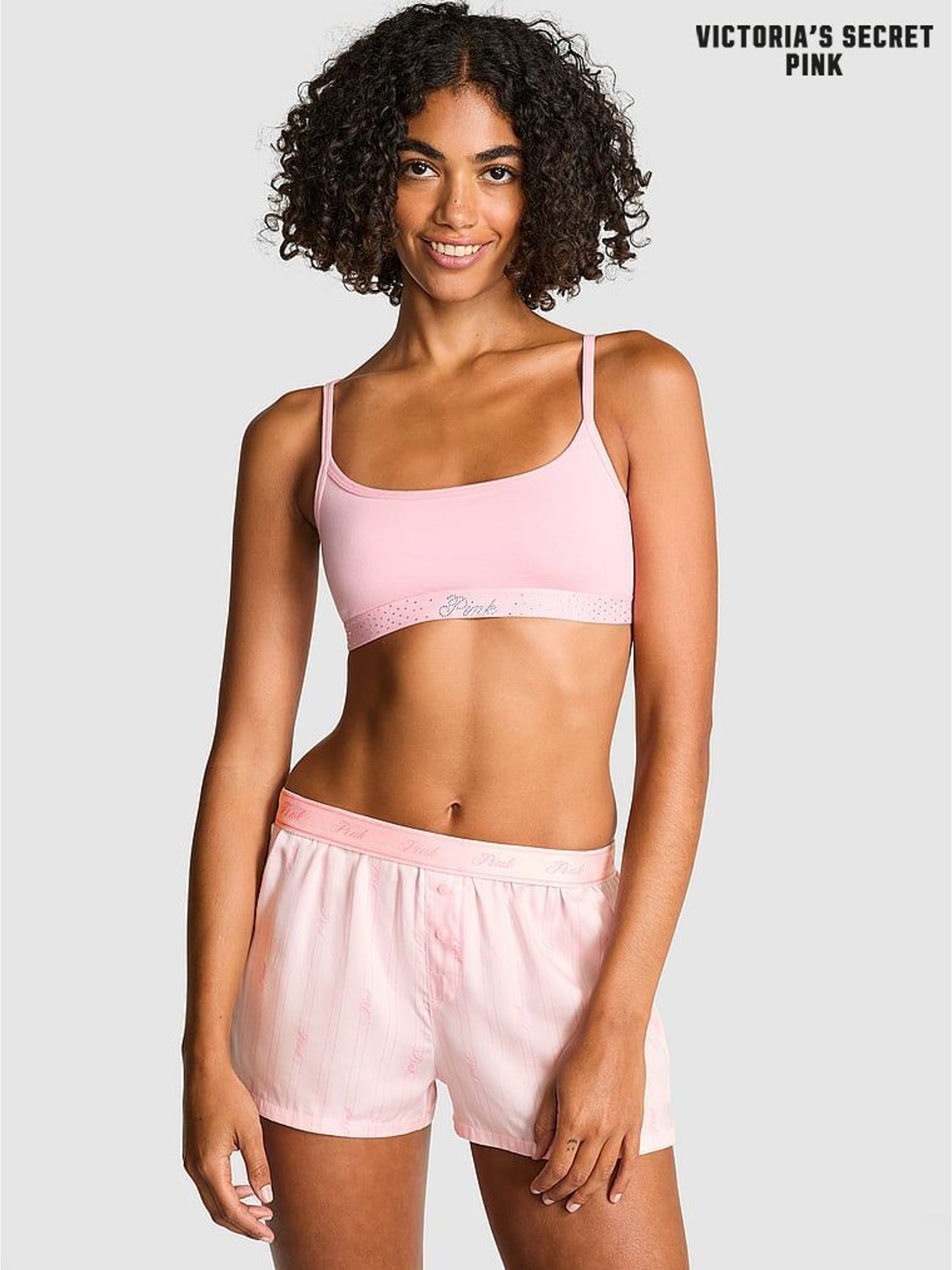 Angel Pink Short Pyjama Bottoms (AW6294) | €29