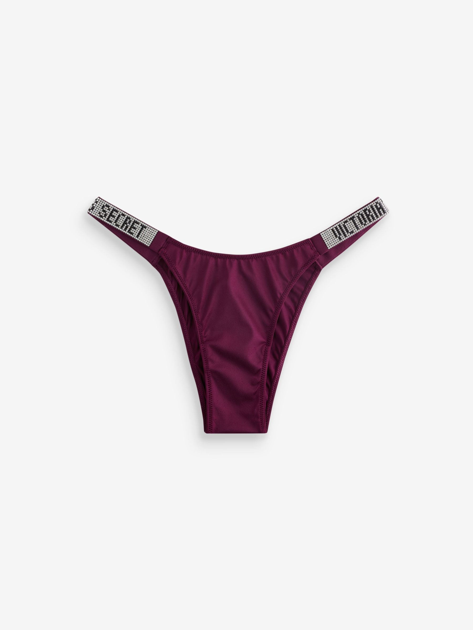 Kir Red Brazilian Shine Strap Knickers (AW6360) | €22.50