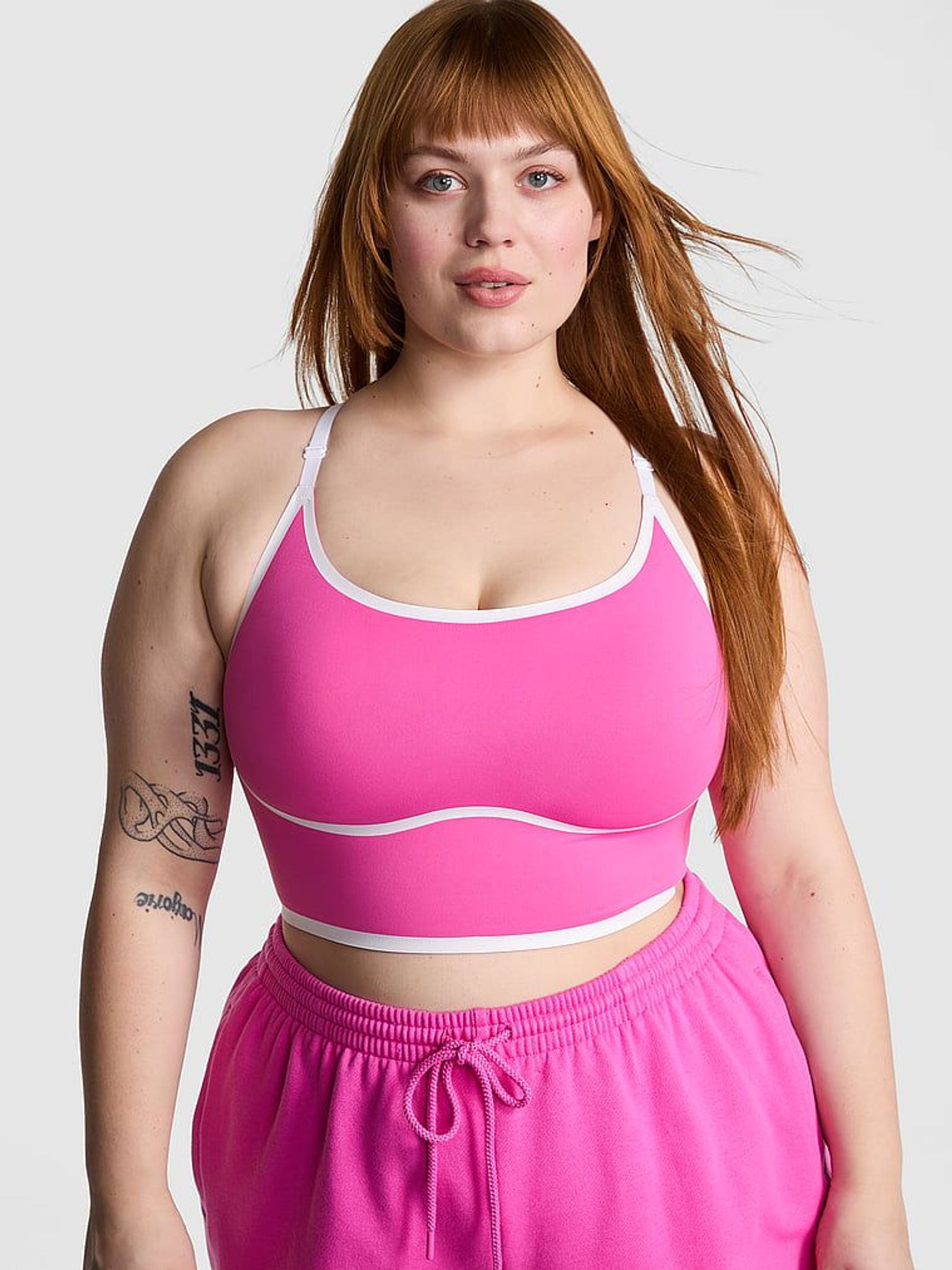 Pink Gossip Relay Racerback Sports Bra (AW6365) | €33