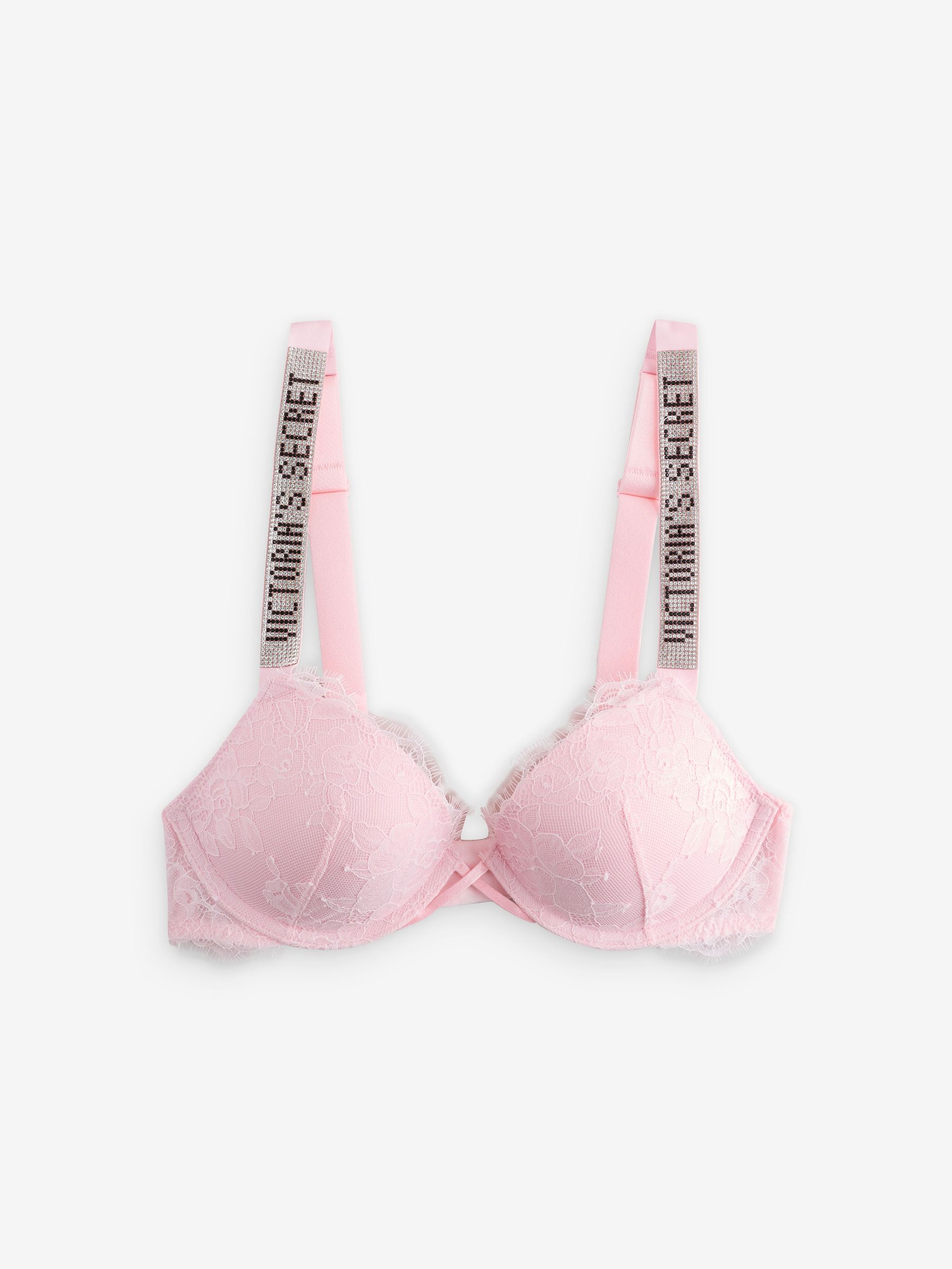 Angel Pink Push Up Shine Strap Bra (AW6368) | €68