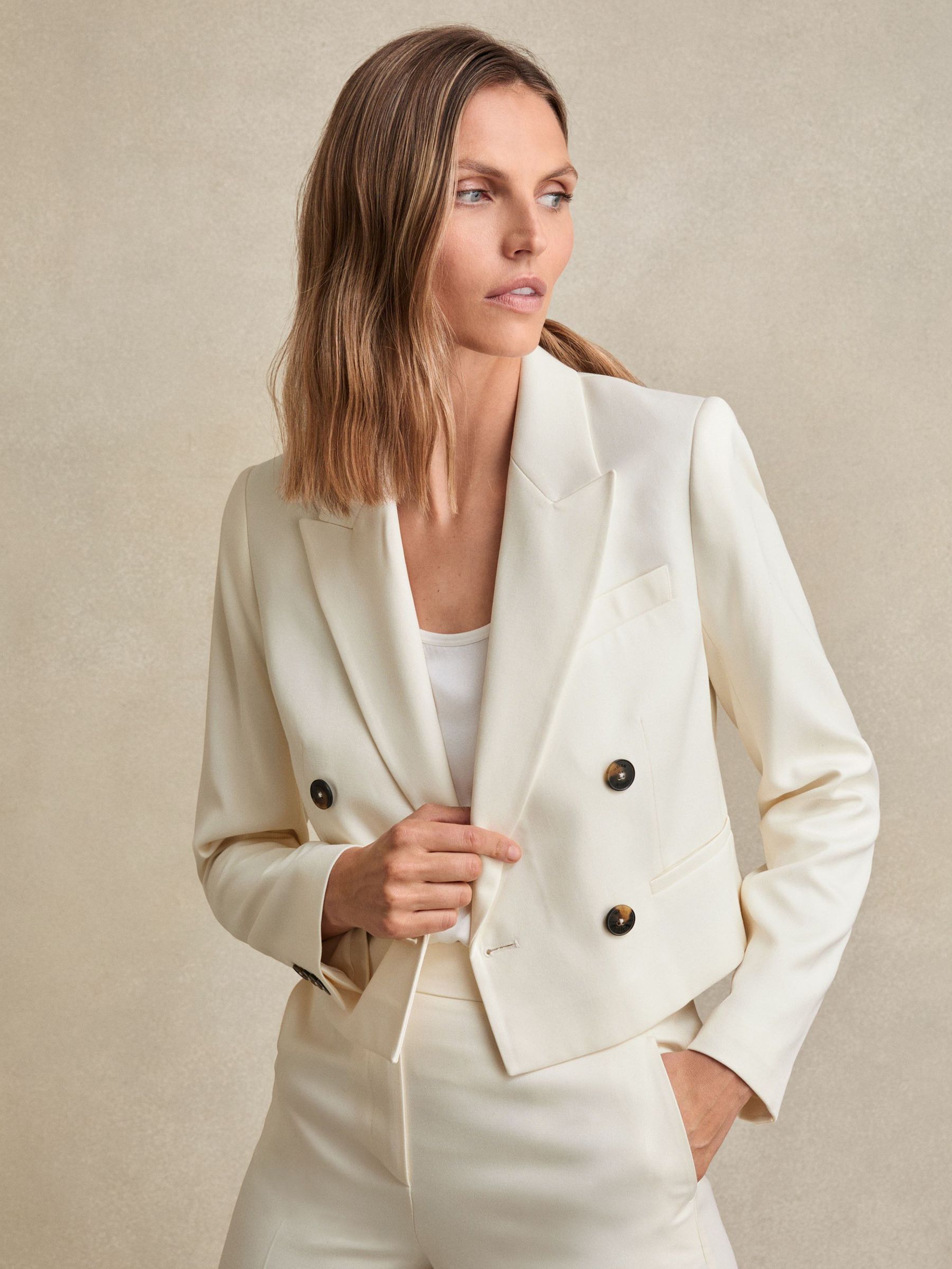 【海外限定】REISSジャケット☆Petite Tally Double Breasted Ja REISS REISS Petite Tally Double Breasted Jacket | Bloomingdale's