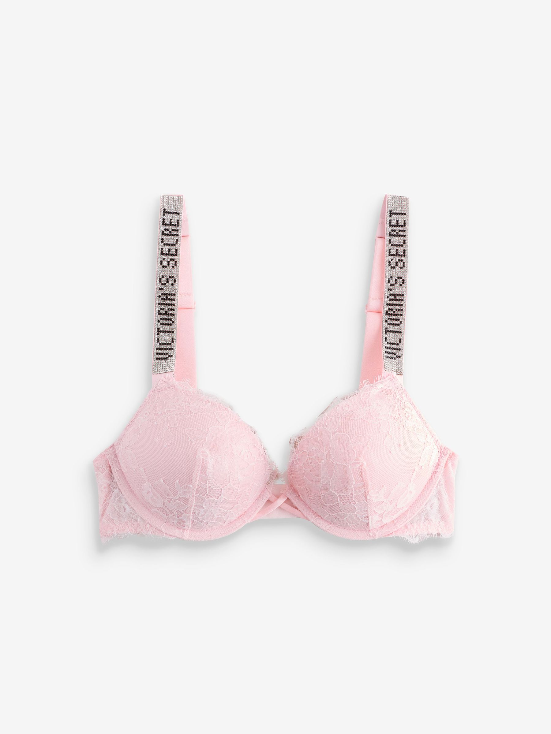 Angel Pink Add 2 Cups Push Up Shine Strap Bra (AW7888) | €68