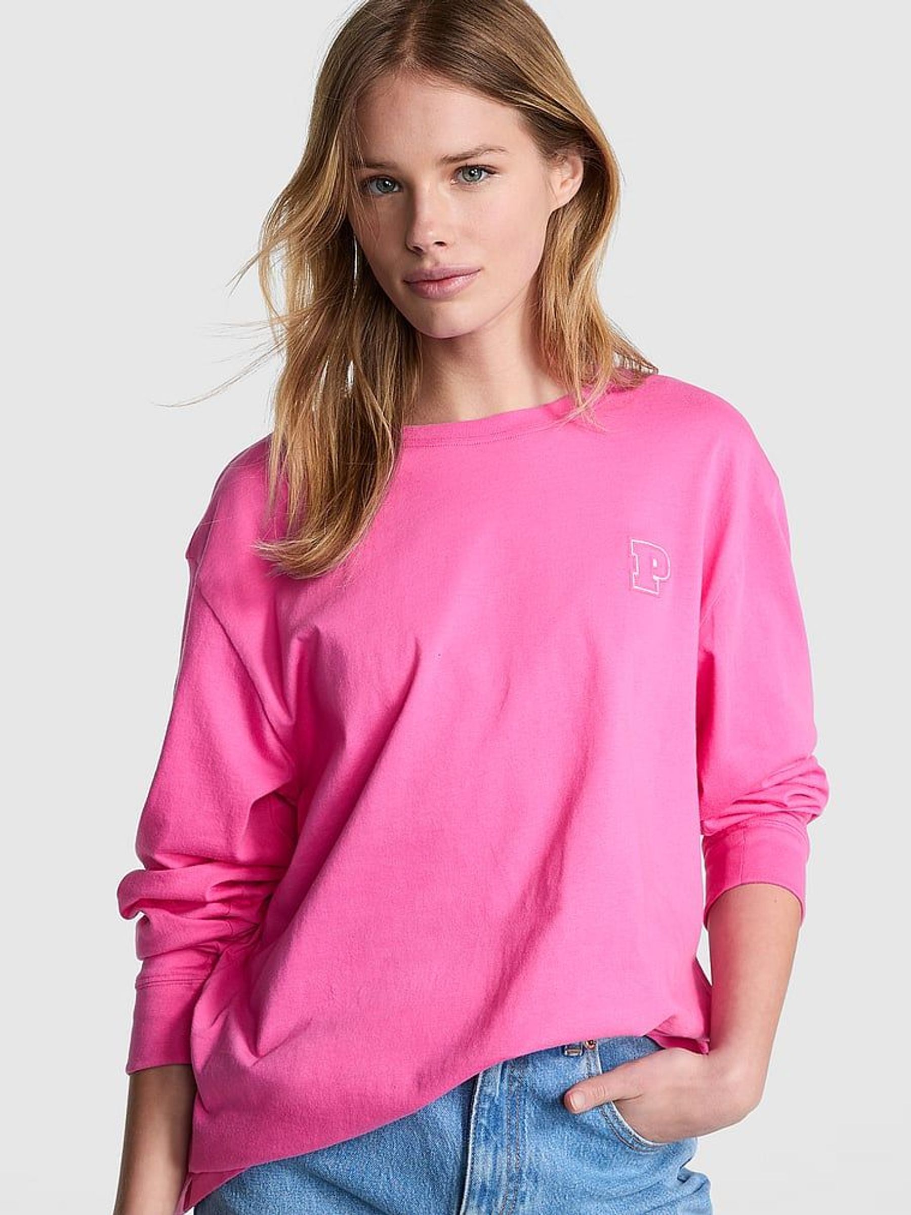 Pink Gossip Long Sleeve T-Shirt (AY0079) | €33