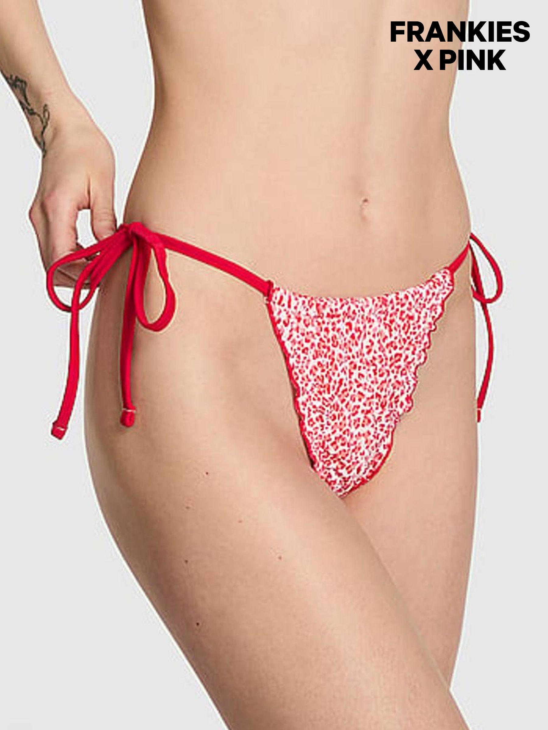 Red Leopard Reign Thong Bikini Bottoms (AY3114) | €39