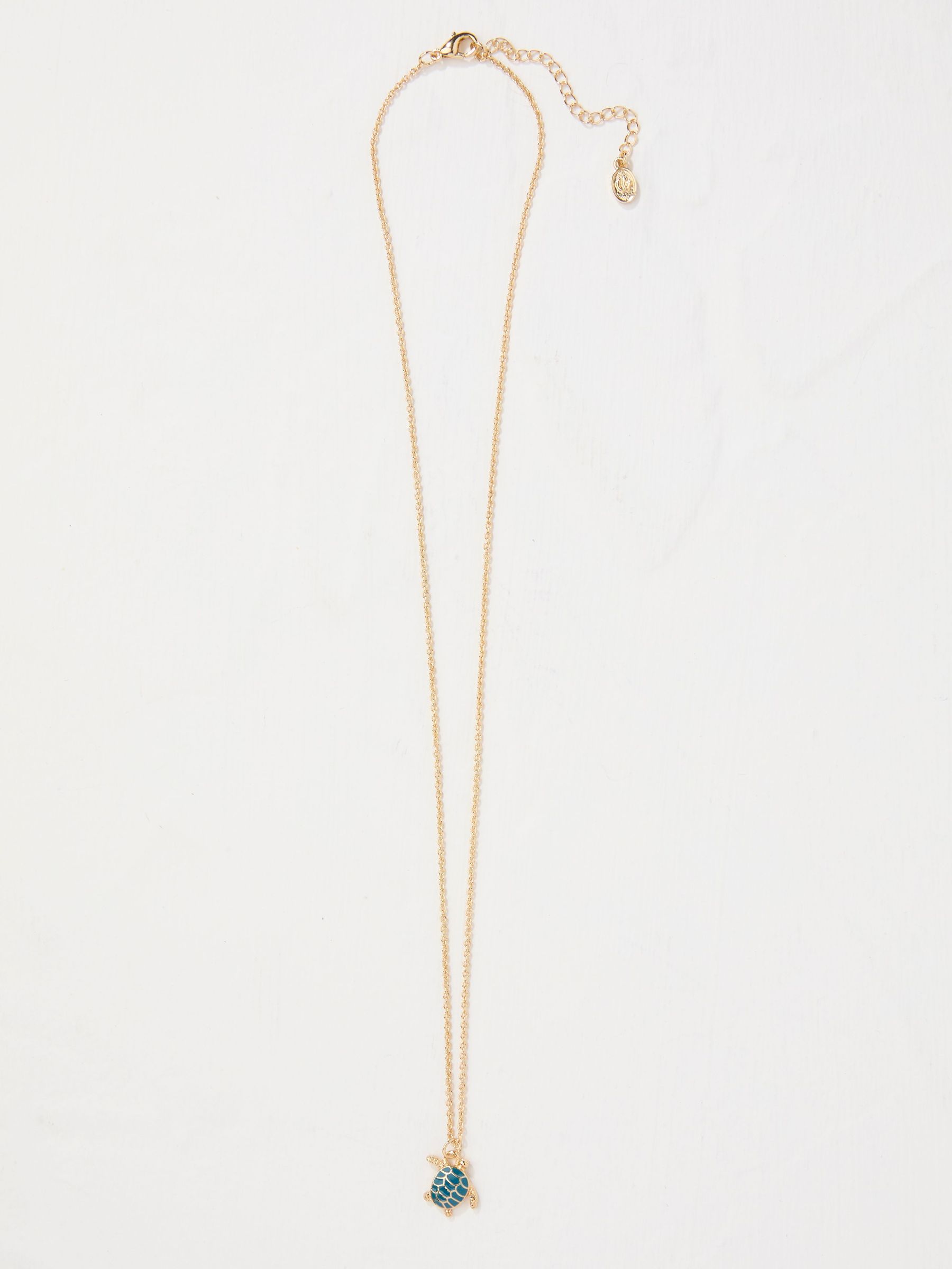 Gold Tone Turtle Necklace (AY8761) | €21.50