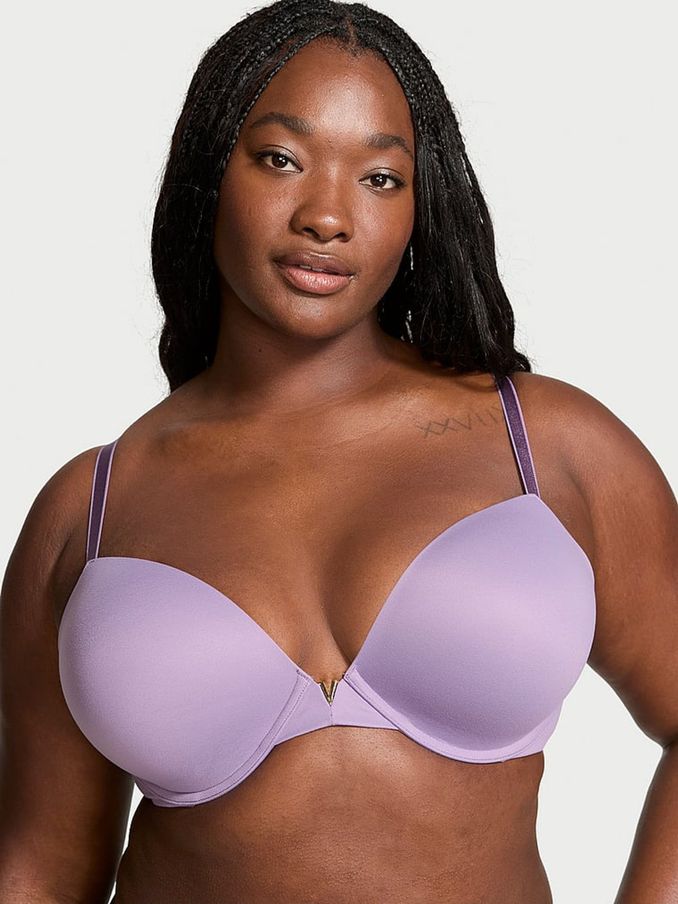 Frozen Plum Purple Push Up Smooth Bra (B00599) | €20