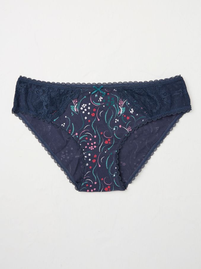 Navy Firework Mini Knickers (B10917) | €5