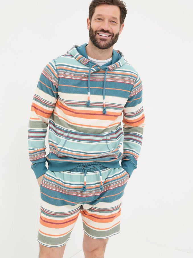 Blue Trescoe Stripe Shorts (B12793) | €26