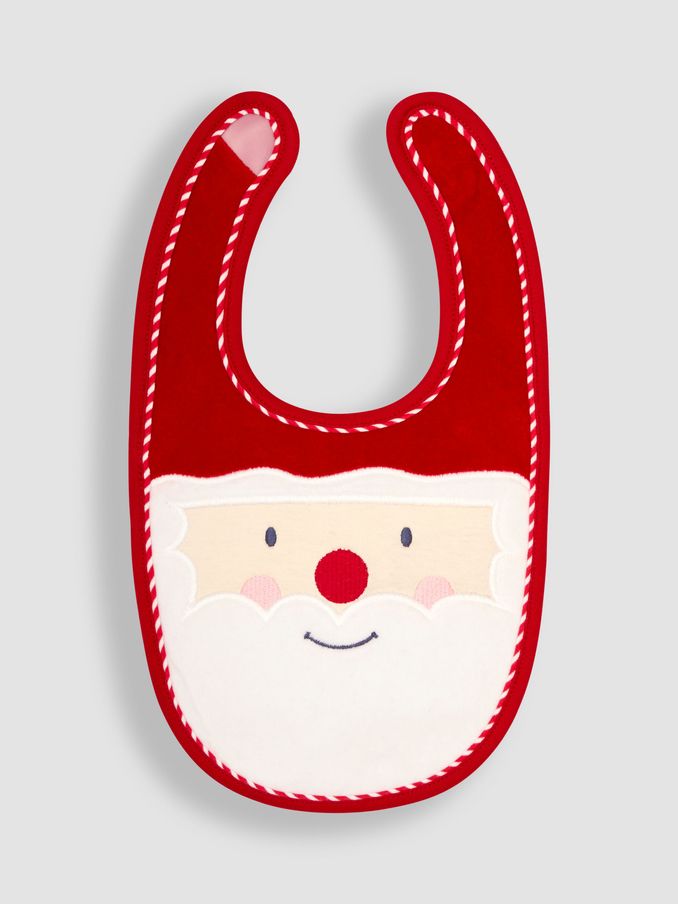 Red Santa Bib (B15082) | $4