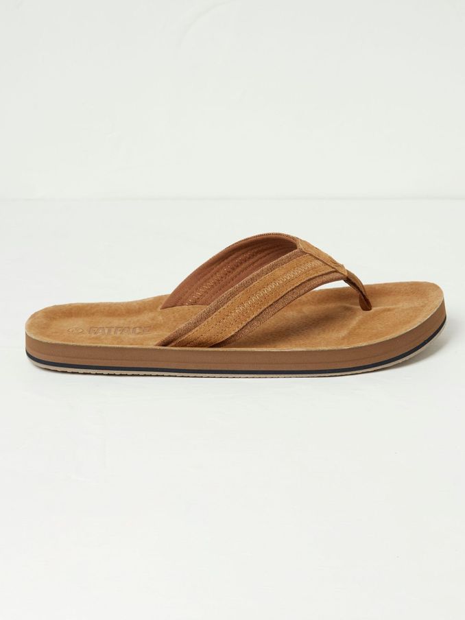 Burcott Natural Flip Flops (B16638) | €15