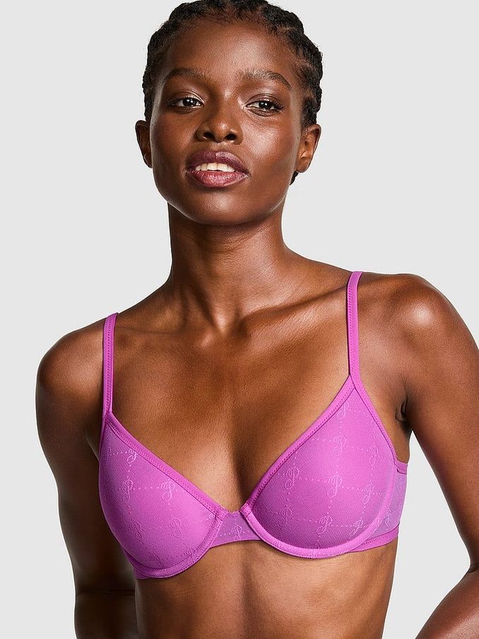 Berry Bliss Purple Lightly Lined Demi Bra (B17681) | €12