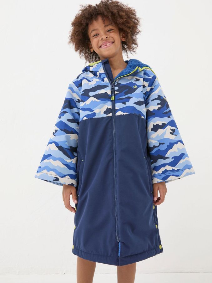 Blue Waterproof Changing Robe (B24113) | $40