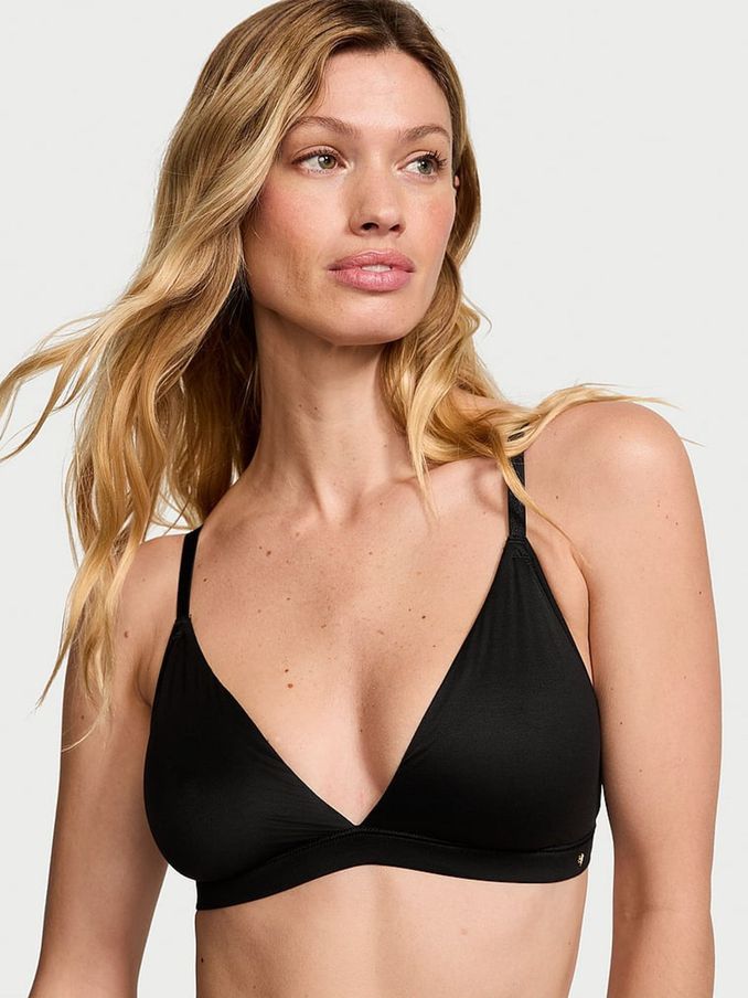 Black FeatherSoft™ Triangle Bralette (B28511) | €40