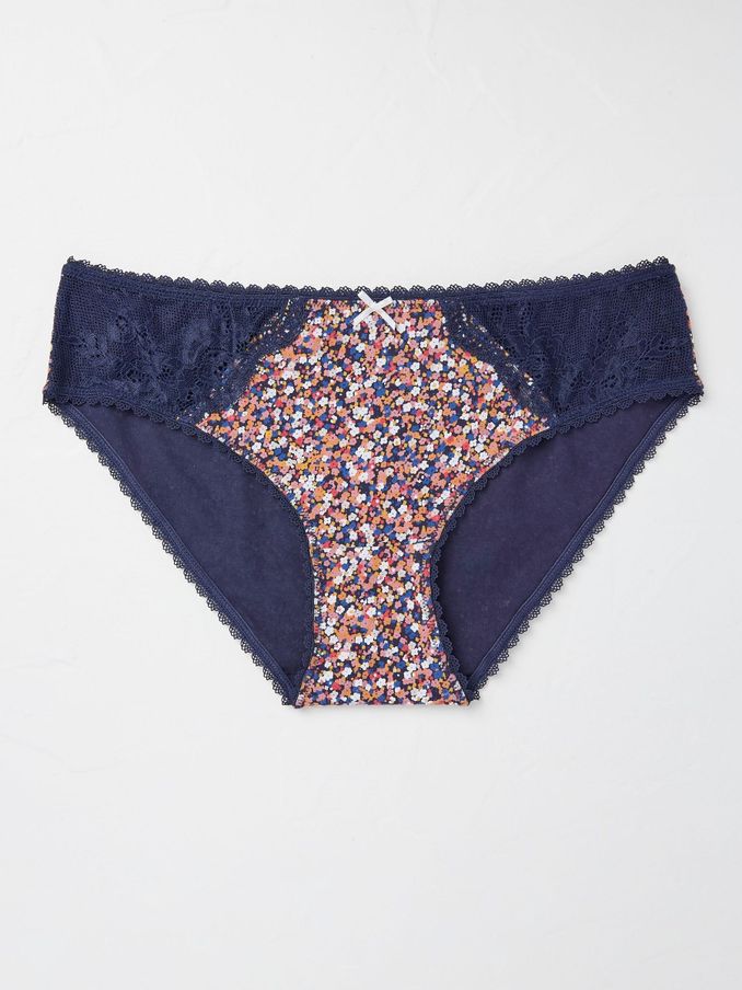 Pop Blue Mini Floral Knickers (B28860) | €5
