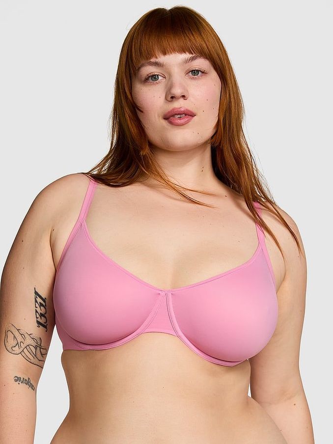Pink Moonstone Soft Stretch Unlined Scoop Bra (B29518) | €11