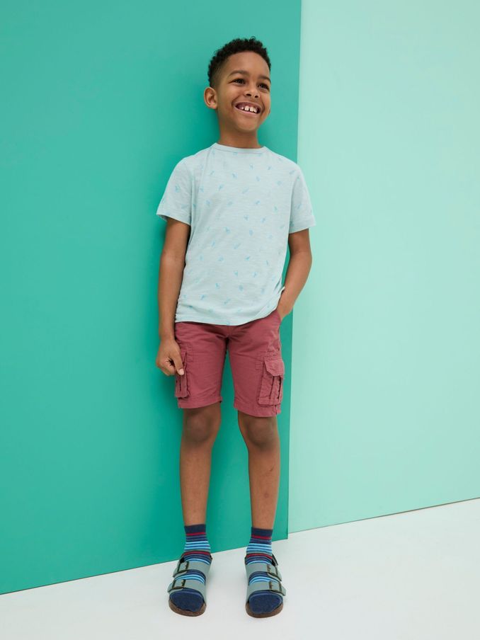 Judes Green All-Over Print T-Shirt (B29874) | $14