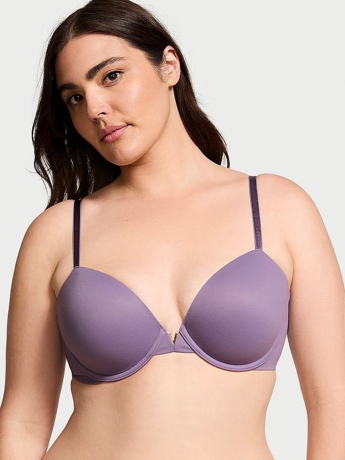 Frozen Plum Purple Lightly Lined Demi Smooth Bra (B34677) | €22