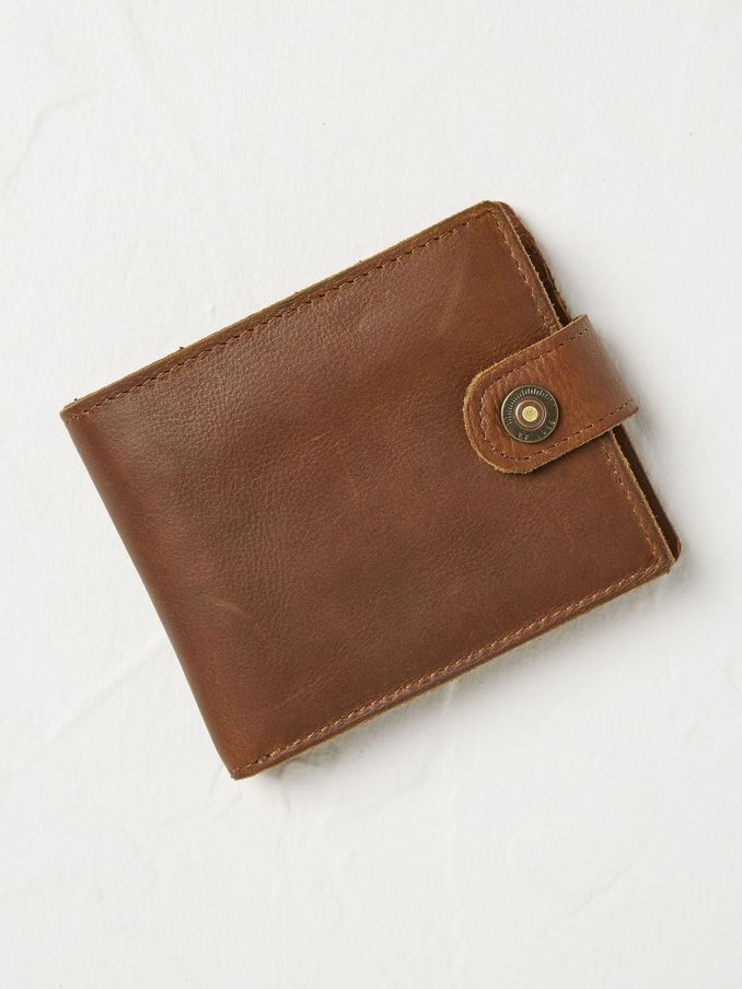 Tan Brown Multi Compartment Leather Wallet (B38925) | $38