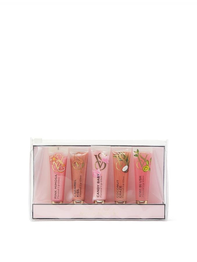 Pink Assorted 5 Piece Lip Gift Set (B40956) | €33