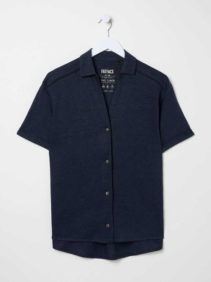 Blue Linen Shirt (B43177) | €39