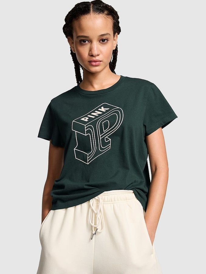 Deep Forest Green Short Sleeve Dreamer T-Shirt (B46038) | €10