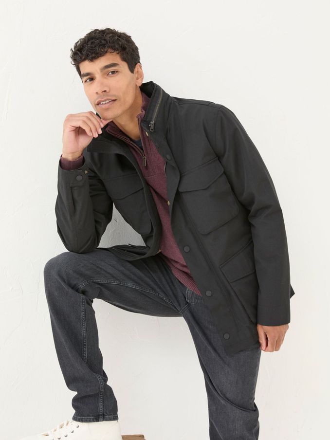 Truro Black Waterproof Jacket (B46242) | €99