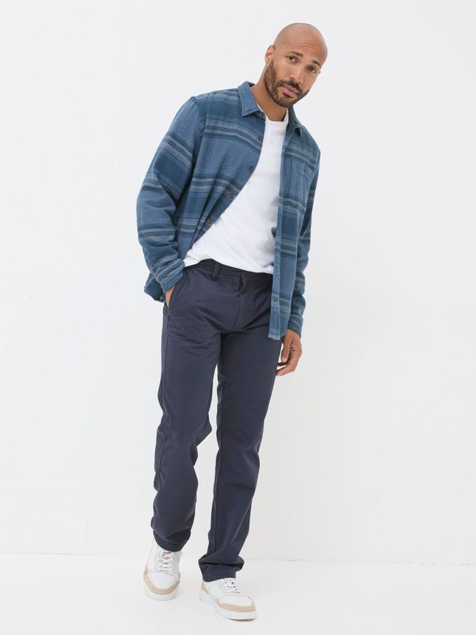 Navy Blue Modern Coastal Chinos (B52616) | $85