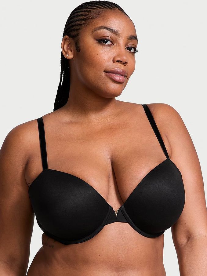 Black Lightly Lined Demi Bra (B54122) | €52