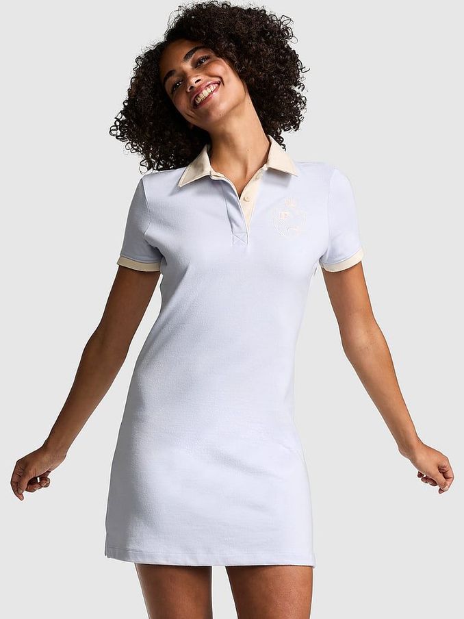 Hydrangea Blue Short Sleeve Rugby Dress (B56542) | €22