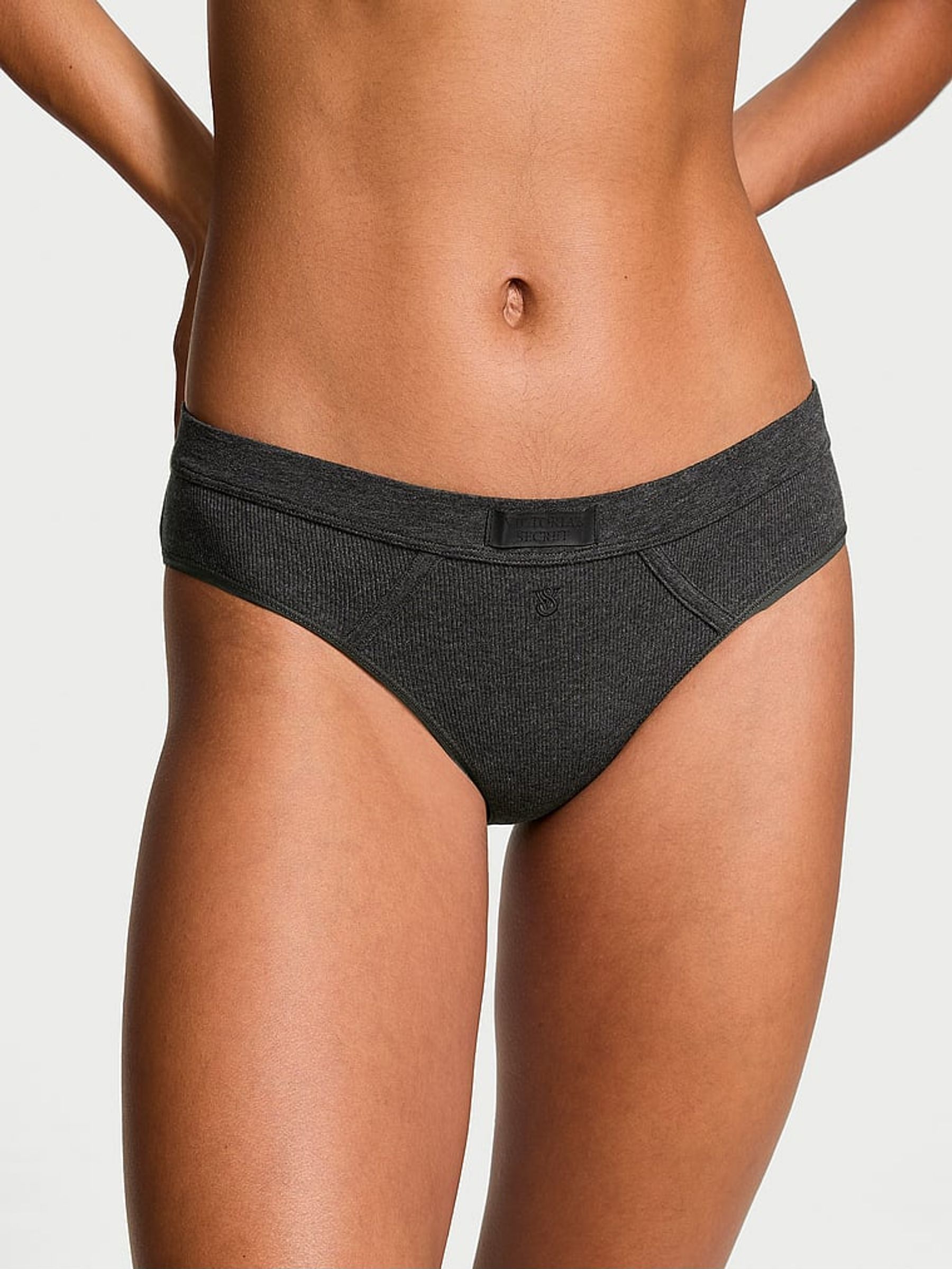 Charcoal Grey Hipster Knickers (B56791) | €10.50