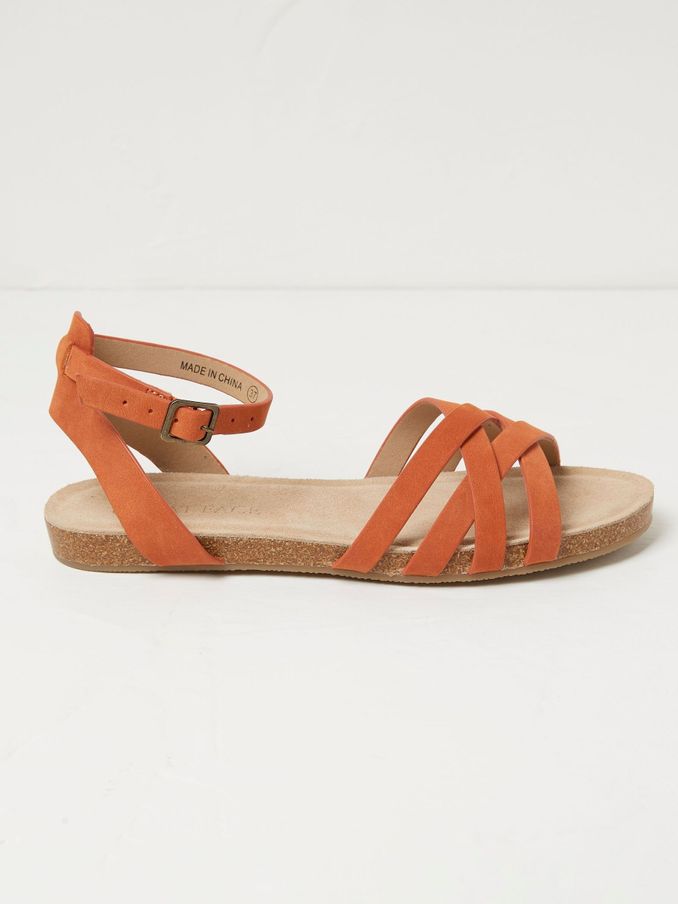 Beth Orange Sandals (B56991) | €25