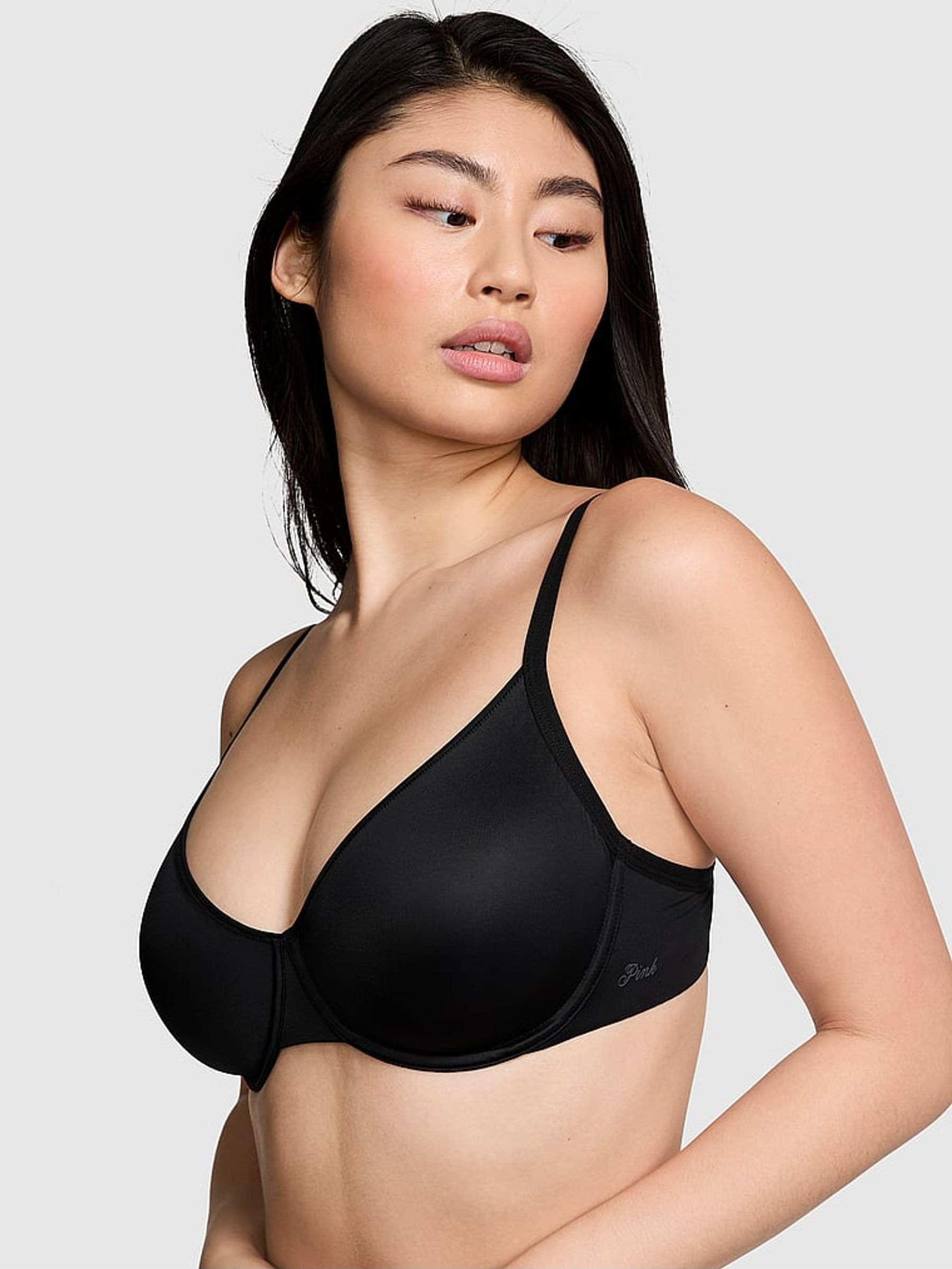Black Soft Stretch Unlined Scoop Bra (B57043) | €29