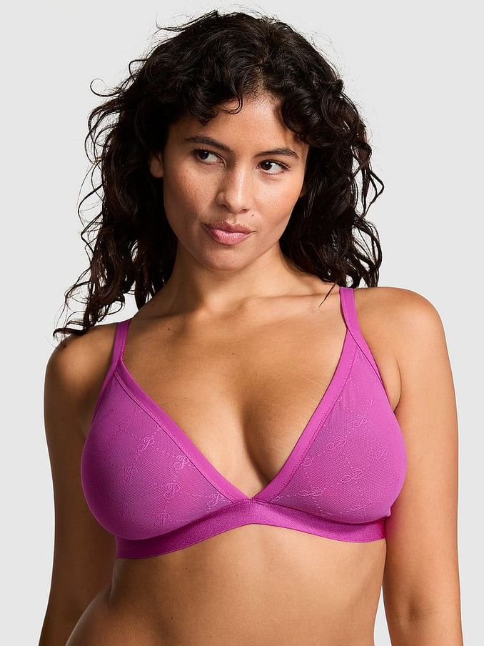 Berry Bliss Purple Triangle Bralette (B58381) | €11