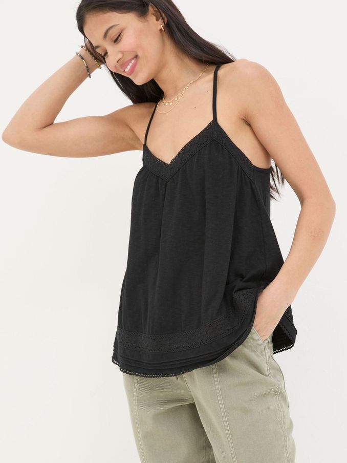 Tina Black Cami (B60714) | €26