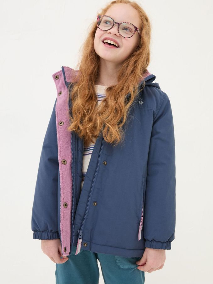 Leah Navy Blue Jacket (B62064) | $42